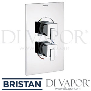 Bristan QU SHCDIV C Qube Dual Control Shower Valve with Integral Diverter Spare Parts - BR DV 261